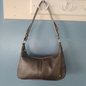 The Sak Metallic Gray Purse